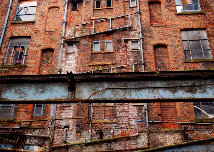 A wall of Chapeltown Street Factory