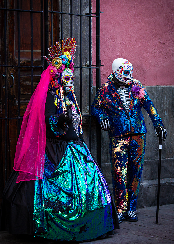 Dia de los Muertos at Guadalajara, Mexico.